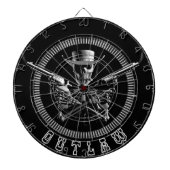 Geächtete Skeleton Dartboards Dartscheibe (vorne)