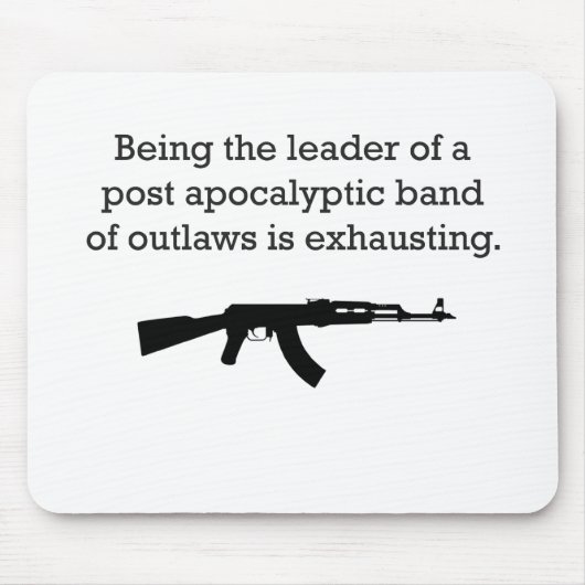 GeächtetShirt Licht Mousepad (Vorne)