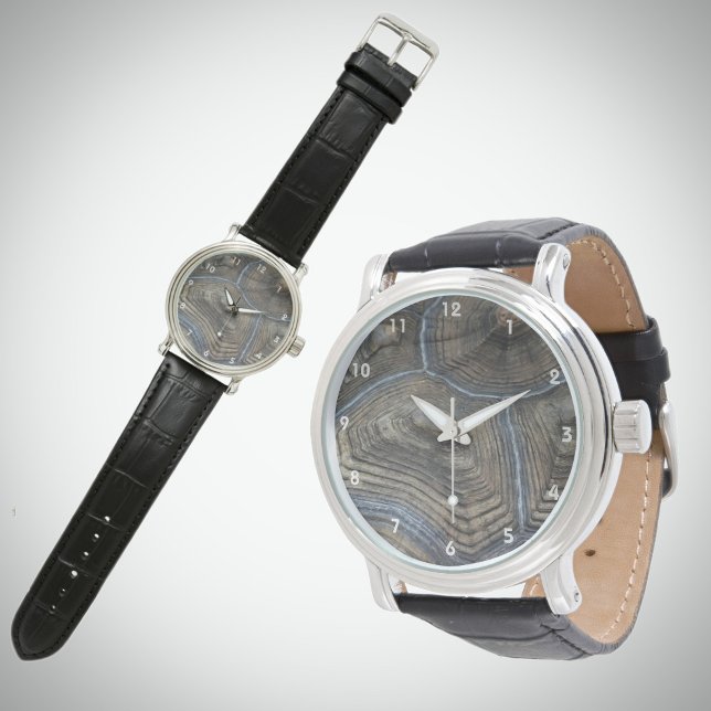 Gealtert Tortoiseshell Fotografisch Armbanduhr (Von Creator hochgeladen)