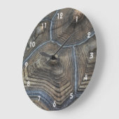 Gealtert Tortoiseshell Fotografisch Große Wanduhr (Winkel)