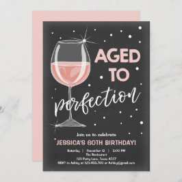 Gealtert zum einladung