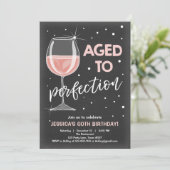 Gealtert zum einladung (Stehend Vorderseite)