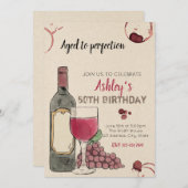 Gealtert zur Perfektionseinladung Einladung (Vorne/Hinten)