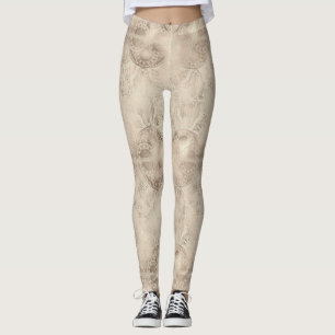 Gealterte ägyptische Elemente Leggings