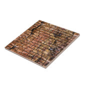 Gealterte Backsteinmauer gemasert Fliese (Seite)