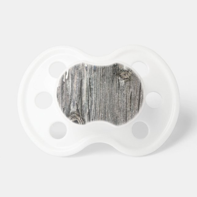 Gealterte hölzerne Zaunaufgabe von der rustikalen Schnuller (Vorne)