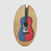 Gealterte und getragene haitianische ornament (Vorderseite)