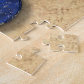 Gealterte und getragene kroatische puzzle (Seite)