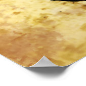 gealterte Weltkarte Poster (Ecke)
