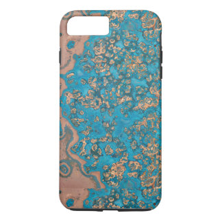 Gealterter kupferne Patina iPhone 7 Pluskasten Case-Mate iPhone Hülle