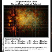 Gealterter Steampunk-Industrie-Hintergrund FG9 Dec Seidenpapier