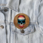 Gealterter und getragener thailändischer button (Beispiel)