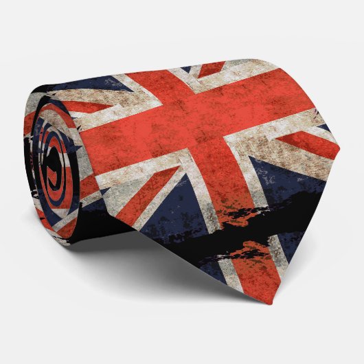 Gealterter zerrissener Gewerkschafts-Jack Krawatte (Gerollt)