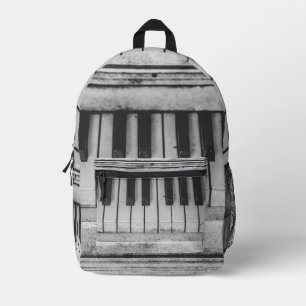 Gealtertes Klavier Bedruckter Rucksack