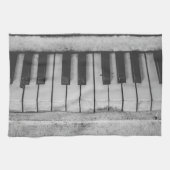 Gealtertes Klavier Geschirrtuch (Horizontal)