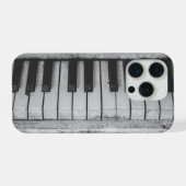 Gealtertes Klavier iPhone Hülle (Rückseite (Horizontal))