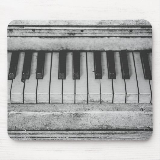 Gealtertes Klavier Mousepad (Vorne)