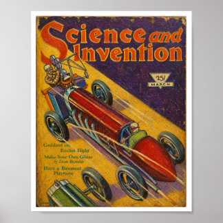 GEALTERTES MAGAZINCOVER AUS DEN 1930ER JAHREN POSTER