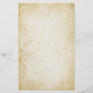 Gealtertes Vintages gezeichnetes Briefpapier