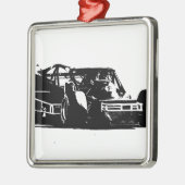 Geändert Ornament Aus Metall (Links)