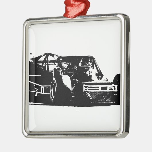 Geändert Ornament Aus Metall (Links)