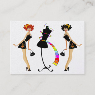 Geänderte Mode / Seamstress / Gewichtsmanagement Visitenkarte