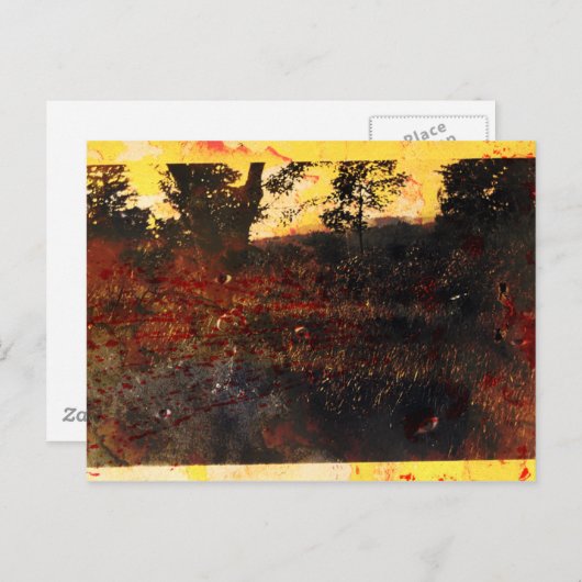 Geänderte Szene Postkarte (Vorne/Hinten)