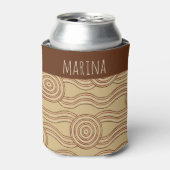 Geänderter Name Australian Dreamtime Dosenkühler (Kanne Vorderseite)