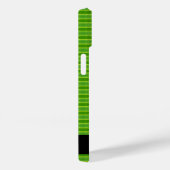 Geänderter Name Grünes Blatt Muster Case-Mate iPhone Hülle (Rückseite / Rechts)