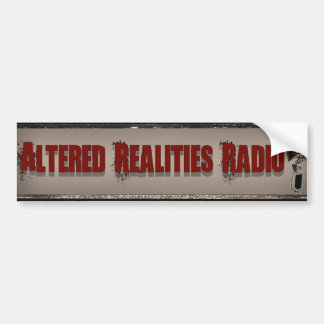 Geänderter Wirklichkeits-Radiologo-Autoaufkleber Autoaufkleber
