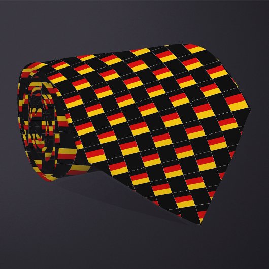 Geändertes deutsches Flaggenmuster Krawatte