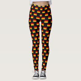 Geändertes deutsches Flaggenmuster Leggings