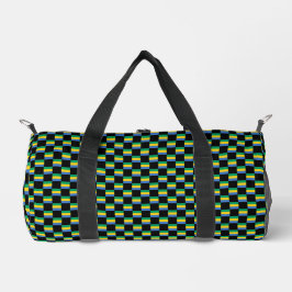 Geändertes Gabon-Flag-Muster Duffle Bag