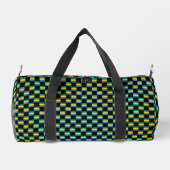 Geändertes Gabon-Flag-Muster Duffle Bag (Rückseite)
