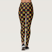 Geändertes Grenada-Flaggenmuster Leggings (Rückseite)