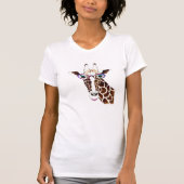 Geändertes Kunst-Funky Giraffen-Shirt T-Shirt (Vorderseite)
