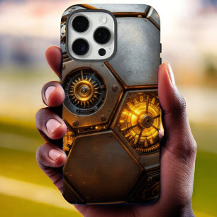 Gear ball Guardian: Steampunk iPhone 16 Pro Max Hülle