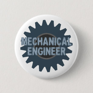 Gear Blue Gray für Maschinenbauer Button