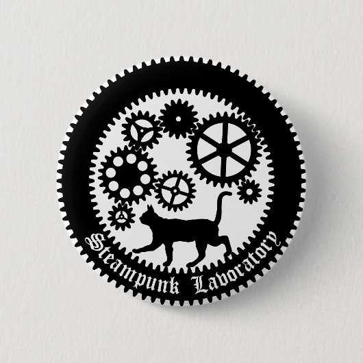 Gear Cat Button (Vorderseite)