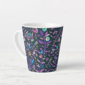 Gear Flower / Zahnradblume Milchtasse (Linke Ecke)