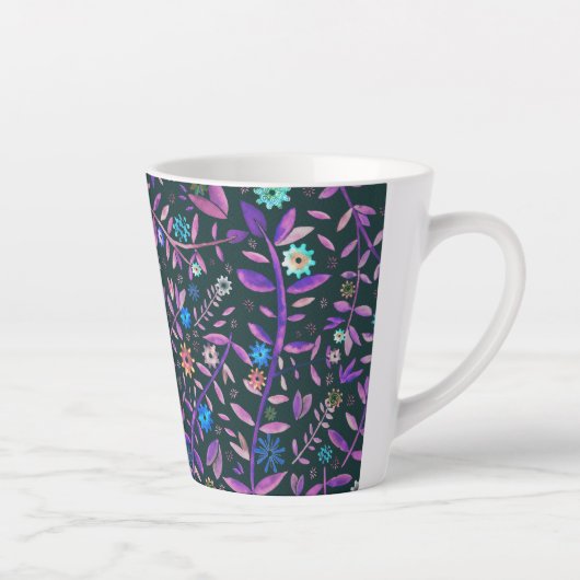 Gear Flower / Zahnradblume Milchtasse (Rechts)