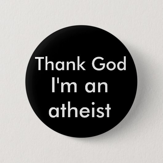 Gear für Atheist Button (Vorderseite)