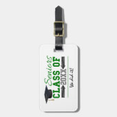 Gear für grüne und graue Abschlüsse Gepäckanhänger (Vorderseite vertikal)