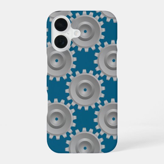 Gear Gears iPhone 16 Hülle (Rückseite)