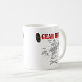 GEAR HEAD KAFFEETASSE (VorderseiteRechts)