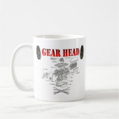 GEAR HEAD KAFFEETASSE (Links)