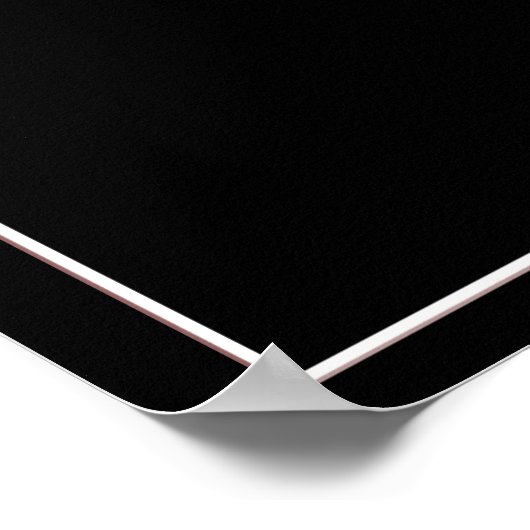 Gear Head mit Thomas Edison Zitat Poster (Ecke)