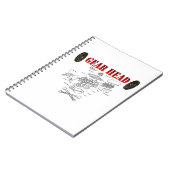 GEAR HEAD NOTIZBLOCK (Linke Seite)