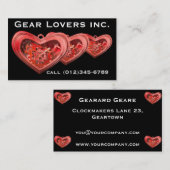 Gear Lovers Visitenkarte (Vorne/Hinten)