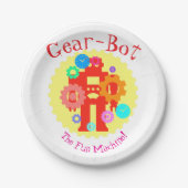 Gear Robot Pappteller (Vorderseite)
